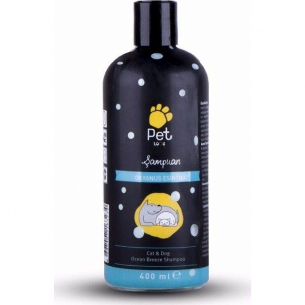 V PET LOVE KEDI KOPEK SAMPUANI 400 ML OCEAN BREZE